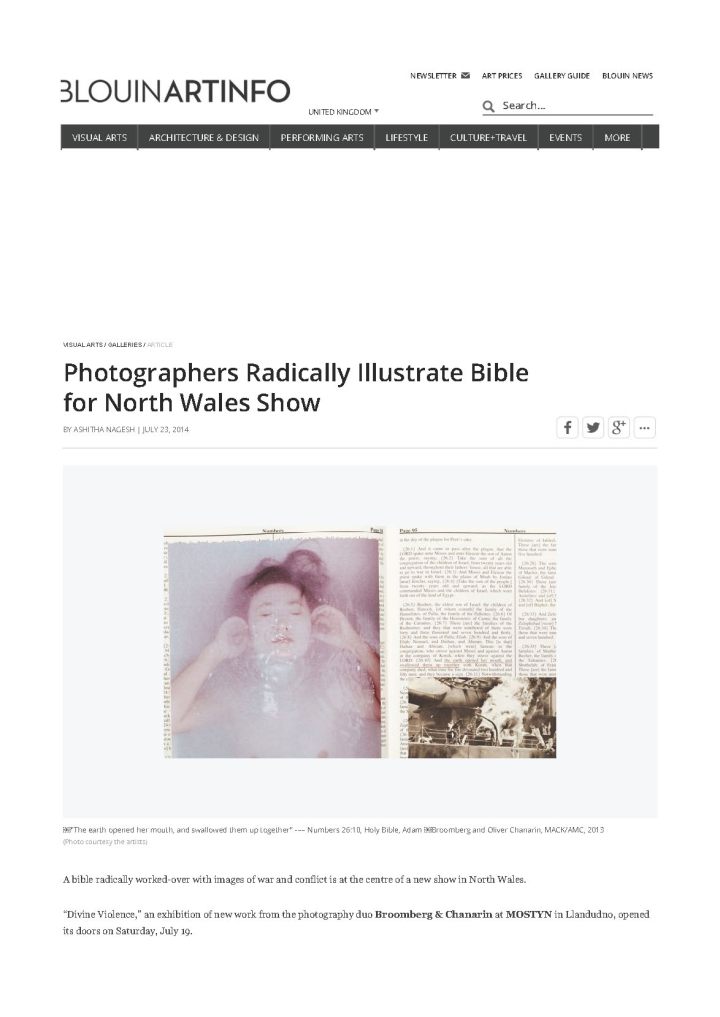 ARTINFO_Photographers Radically Illustrate Bible for North Wales Show_Page_1